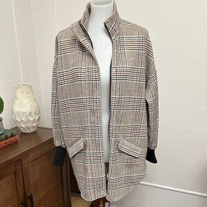 Plaid Jacket Coat women